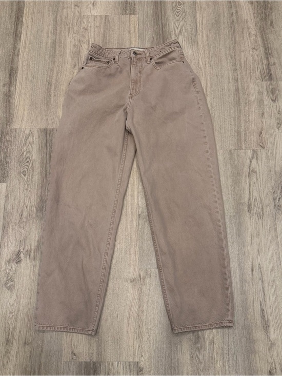 Abercrombie & Fitch Denim - Abercrombie & Fitch Curve Love The Taper High Rise Jeans | Size 27/4R